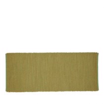 Hübsch tæppe vævet uld, gul/grøn